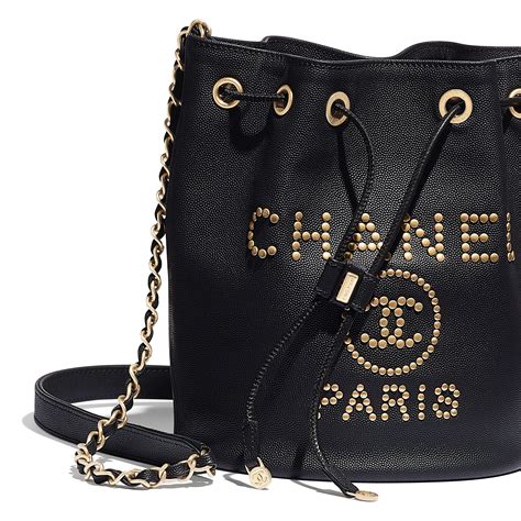 chanel calfskin vanity bag|chanel grained calfskin drawstring bag.